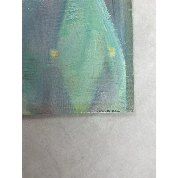 Sherle Big Eye Litho Prints Gigi & Jaque Museum Editions 14 x 11 Unframed 1960s - Picture 5 of 8